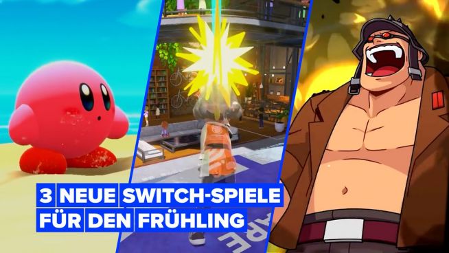 3 neue Switch-Spiele für den Frühling