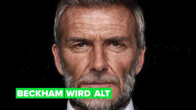 David Beckham wird zu einem alten Mann für die neue Kampagne von "Malaria Must Die"